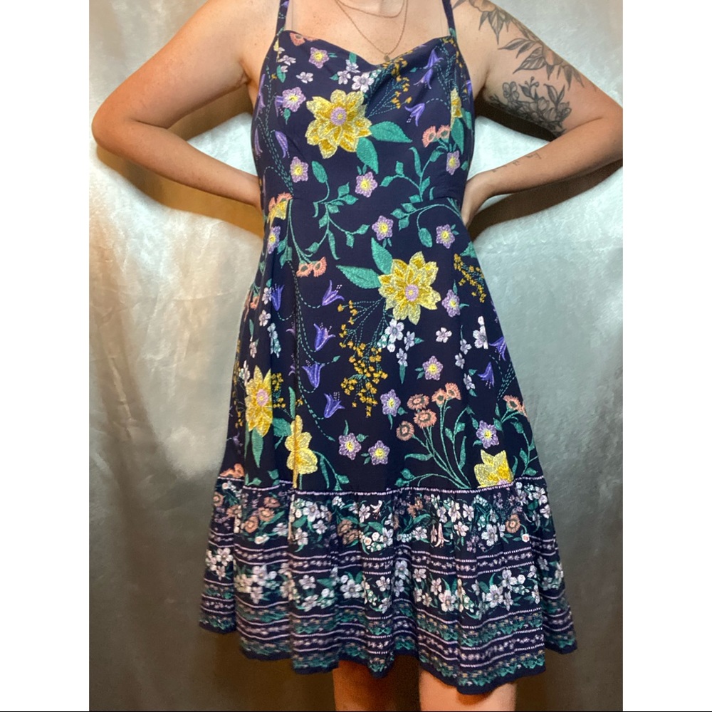 EUC Floral Old Navy Dress